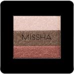 Mena Rise Mıssha Yumuşak Dokulu, Dökülme Yapmayan 3 Renkli Göz Farı Triple Shadow No.20 (Vintage Coin) - 000-Siyah