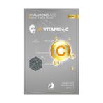 Mena Rise Nafima Hyalüronik Asit + Vitamin C Nanofiber Kozmetik Yüz Maskesi