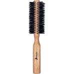 Mena Rise Nascita Side Saç Fırçası 18MM x 10 Sıra Kırçıl Desenli - 06 - Kestane Akaju