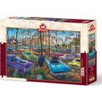 Mena Rise Puzzle Araba Mezarlığı 1000 Parça Puzzle