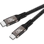 Mena Rise QG01 Type-C To Type-C Usb4 Pd Kablosu 240W 40GBPS 8K@60Hz 1 Metre Siyah - 0 - Siyah