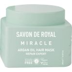 Mena Rise Savon De Royal Miracle Saç Bakım Maskesi 250 ml | Boyalı ve Yıpranmış Saçlar | Onarım Uzmanı | Argan Yağı