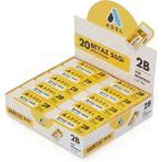 Mena Rise Soft Beyaz Dust- Silgi - Büyük Boy - 20 Adet