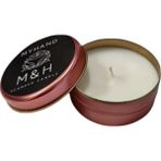 Mena Rise Soyawax Rose Teneke Musk Esans Kokulu Mum 60 gr - 0,1 lt - 001-Renkli