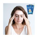 Mena Rise Stopever Migren Patch – Soğutucu Hidrojel Plaster, 2'li Paket | Migren & Baş Ağrısı Için 6 Saat Etkili | Ilaç Içermez | (2x2)