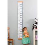 Mena Rise Tasarımlı Boy Ölçme Cetveli - Asılabilir Boy Ölçer - Duvara Monte Bebek Boy Ölçer - 1,5 lt - Ahşap