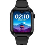 Mena Rise Tiger Kids Akıllı Çocuk Saati, Görüntülü Görüşme, Amoled Ekran,, Gps, 5mp Kamera, IP68 Su Geçirmez, Uzun Pil Ömrü, Sos, Dokunmatik Ekran, 4g, Silikon Kayış, Siyah - 35 - 48 mm - 01P-Pembe