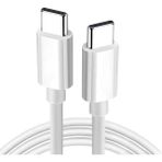 Mena Rise Type-C Pd Kablo 100 cm Şarj ve Data Kablosu 20W 3.1 Amper Hızlı Şarj Kablosu USB C To USB C - Ahşap