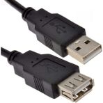 Mena Rise USB Uzatma Kablosu Dişi Erkek Kablo Ekleme 1.5 Metre 4224 - Ahşap