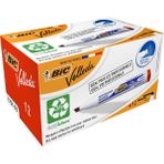 Mena Rise Velleda 1751 Eco Kesik Uçlu Beyaz Tahta, Kırmızı, 12'li Kutu, 3,7 mm ile 5,5 mm Kalın Uç,kuru Silinebilir Mürekkep - 0 - --