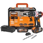 Mena Rise WX354.4 20VOLT/4.0AH Li-Ion Çift Akülü Kömürsüz Profesyonel Şarjlı Darbeli Matkap - Abanoz