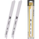 Menashop DA07005 228MM Profesyonel Metal/çivili Ahşap Kesme Tilki Kuyruğu Testere Ucu 2 Parça