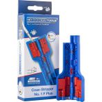 Menashop Metrashop Tools Coax-Sıyırıcı No. 1 F Plus F Vidalı Konnektör Için | Koaksiyel Kablolar, Anten Kabloları Için Soyma Aleti