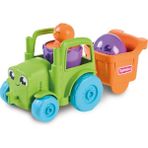 Menashop Metrashop Toomies Hideaway ve Squeek, 2'si 1 Arada Dönüştürme Traktörü, Itmeli Oyuncak, Renkli ve Sesli Eğitici Şekil Sıralayıcı, 1, 2 ve 3 Yaş Erkek ve Kız Çocukları Için Oyuncak