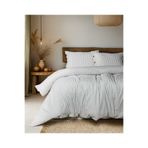 Menderes Home Cotton Collection Çift Kişilik Çizgili Nevresim Seti Reveboheme
