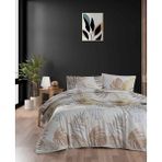 Menderes Home Cotton Collection Flanel R Tek Kişilik Nevresim Takımı Autumn Bej - 160 x 220 cm - Renkli