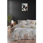 Menderes Home Cotton Collection Flanel R Tek Kişilik Nevresim Takımı Autumn Bej