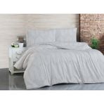 Menderes Home La Notte Saten Tek Kişilik Nevresim Takımı Wavy - 160 x 220 cm - Renkli