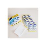 Mendiva Gözlük Ekran Kask Temizleme Mendili 40'lı paket + 1 adet Mikrofiber Gözlük Temizleme Bezi Hediye