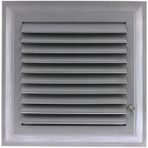 Menfez Banyo Wc Tuvalet Depo Havalandirma Plastik Panjur Gri 27X32 Cm