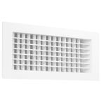 Menfezsan 10X10 Çift Sıra Paralel Damperli Üfleme Menfezi