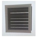 Menfezsan 25 x 25 Çift Sıra Kanatlı Zıt Damperli Menfez
