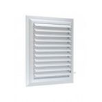 Menfezsan 30 X 30 cm Menfez Alüminyum Yüzeysel Hareketli Banyo Wc Havalandırma Menfez