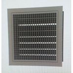 Menfezsan 35 x 35 Çift Sıra Kanatlı Zıt Damperli Menfez
