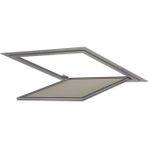 Menfezsan 50X50 cm Swiçli Vasistaslı Dokunmatik Alçıpan Müdahale Kapağı