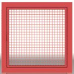 Menfezsan 60 x 60 Alüminyum Kare Petek Menfez