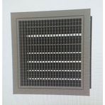 Menfezsan 60 x 60 Çift Sıra Kanatlı Zıt Damperli Menfez