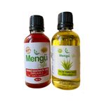 mengü şifa Kırmızı Kantaron (KANTORON) Yağı 50ml Aloe Vera Yağı 50ml %100 Doğal