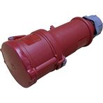 MENNEKES 4 ProTOP Mennekes Uzatma Kablosu 3 Kutuplu + Nötr + Toprak 16 A IP44 380 V Referans 15, Gri, Kırmızı