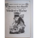 Menomonee Falls Gazette #145, Sept. 23, 1974. Superman, Batman, The Spirit, Tarzan, Prince Valiant, James Bond, Flash Gordon, Modesty Blaise, Steve Canyon, Johnny Hazard, Rick O'Shay, Pete Morisi