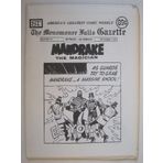 Menomonee Falls Gazette #147, Oct. 7, 1974. Superman, Batman, The Spirit, Tarzan, Prince Valiant, James Bond, Flash Gordon, Modesty Blaise, Steve Canyon, Johnny Hazard, Rick O'Shay