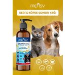 Mensy Kedi Ve Köpekler Için Somon Yağı 200ml (güçlü Tüyler, Kalp Ve Bağışıklık, Iştah Açıcı)