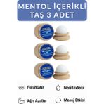 Mentol Içerikli Taş | Masaj Taşı | Migren Taşı | Mentol Taşı | Ferahlama Taşı - 0.22x13