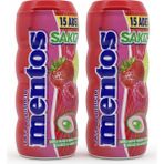 Mentos Kırmızı Meyve ve Limon Aromalı Sakız - Şekersiz(Tatlandırıcılı) 30G (2 Adet) - 30 gr