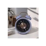 Menuzer Retro Yüksek Sesli Çift Çanlı Çalar Saat, Büyük Kadranlı, Analog Alarmlı Masa Saati