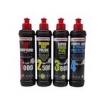 Menzerna 1000- 2500- 3800 250 ml Powerlock Kalın Pasta Boya Koruma Seti