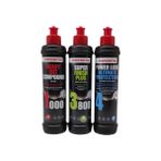 Menzerna 1000- 3800 Powerlock Kalın Pasta Hare Boya Koruma Seti 250 ml