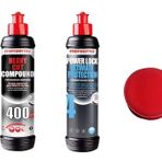 Menzerna 400-Power Lock Kalın Pasta Boya Koruma 2 Lı Set 250Ml Sunger Hedıyelı