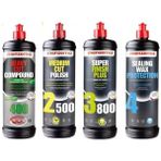 Menzerna Yeşil 400 2500 3800 Sealingwax Pasta Hare ve Boya Koruma Seti 1 Lt