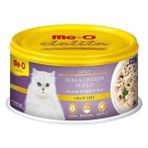 Meo Delite Tahılsız Jöleli Ton Balıklı ve Tavuklu Yetişkin Konserve Kedi Maması 80 gr - 1 kg