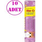MeO Ton Balıklı ve Deniz Taraklı Kremalı Kedi Ödül Maması Tekli 15 Gr 10 AD