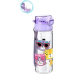 Meow Suluk 500 Ml - Çocuk Suluk, Matara, Pipetli Suluk, Askılı Suluk Kedili Suluk Miyav Suluk