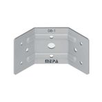 Mepa M 08-1 Düz Köşe Bağlantı Elemanı