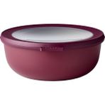 Mepal - Cirqula Çok Amaçlı Kase Yuvarlak Nordic Berry – 1250 ml – Stok Kutusu, Buzdolabı Kutusu, Der
