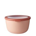 Mepal - Cirqula çok amaçlı kase yuvarlak Nordic Blush – 2000 ml – Saklama kutusu, buzdolabı kutusu, derin dondurucu kutusu, mikrodalga fırın ve kapaklı servis kasesi olarak kullanılabilir