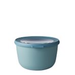 Mepal - Cirqula çok amaçlı kase yuvarlak Nordic green – 1000 ml – Stok kutusu, buzdolabı kutusu, derin dondurucu, mikrodalga fırın tabak ve kapaklı servis kasesi olarak kullanılabilir